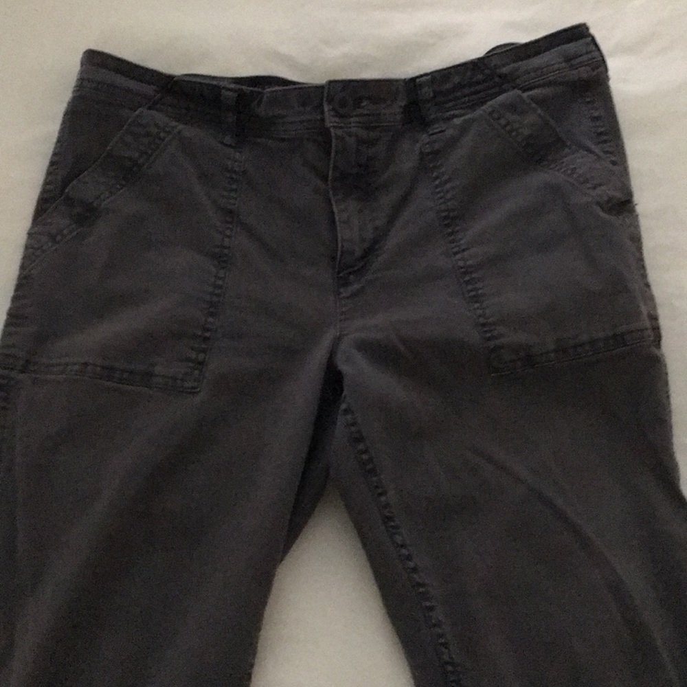 Jcrew dark gray cargos